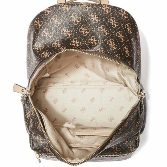 NEW GUESS Leeza Logo Backpack - Picture 5 of 7